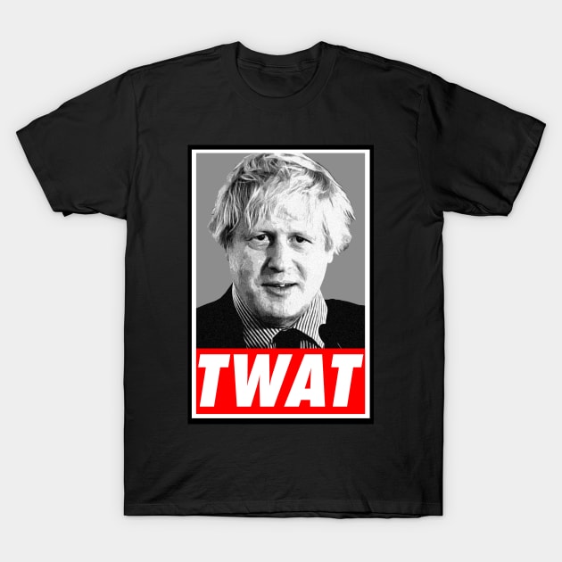 Anti Boris Johnson T-Shirt by GoldenGear